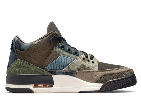 AIR JORDAN 3 Retro "PATCHWORK CAMO"