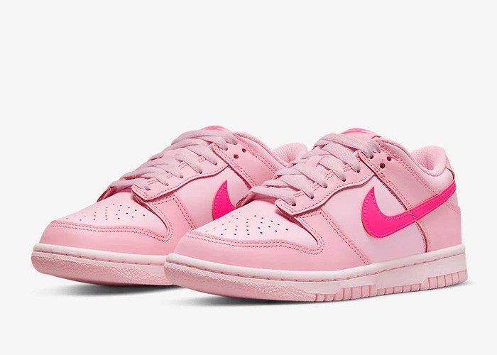 Nike Dunk Low “Triple Pink” GS - DH9765-600