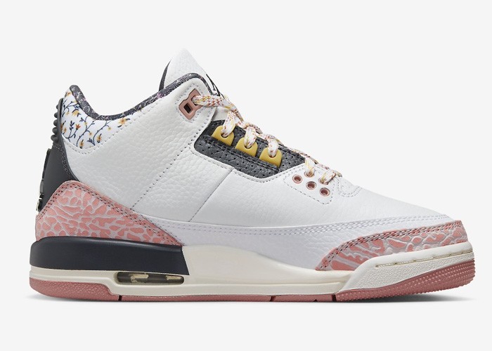 Air Jordan 3 Retro GS “Vintage Floral” - 441140-100