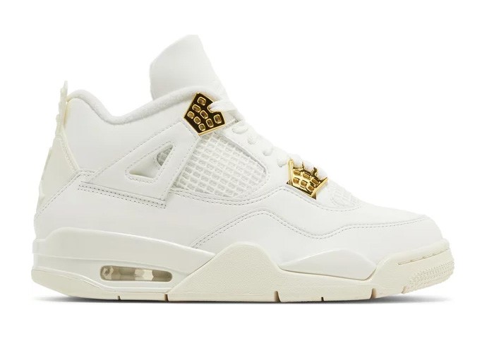 Air Jordan 4 Retro "Metallic Gold" - AQ9129-170