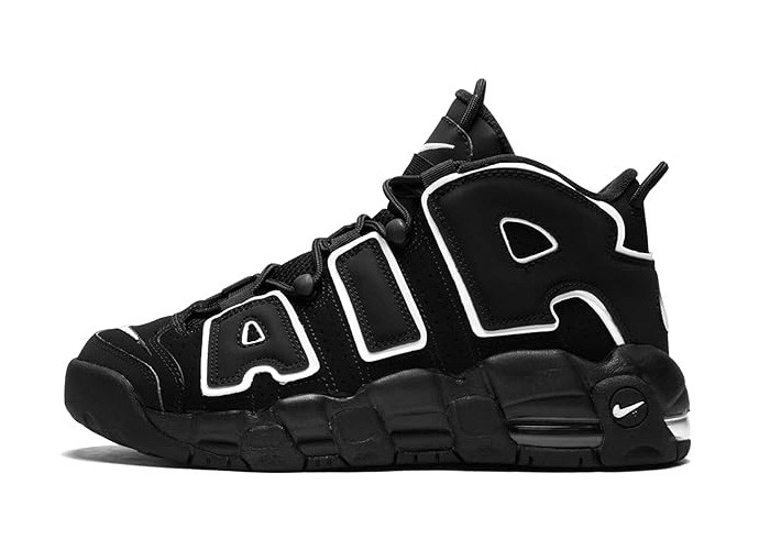 Nike Air More Uptempo 'Black White' 414962 002