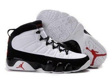 Air Jordan 9 RETRO White Black Red 2016